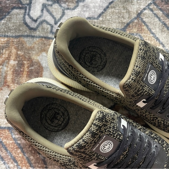 PETER MILLAR WOMEN'S Hyperlight Apollo Sneakers Green Slip On Shoes - Picture 7 of 9